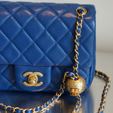 CHANEL SQUARE MINI PEARL CRUSH BAG