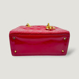 LADY DIOR BAG | RED PATENT