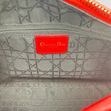 LADY DIOR BAG | RED PATENT