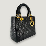 LADY DIOR BAG | BLACK