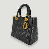 LADY DIOR BAG | BLACK