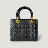 LADY DIOR BAG | BLACK