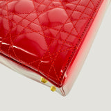 LADY DIOR BAG | RED PATENT