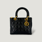 LADY DIOR BAG | BLACK