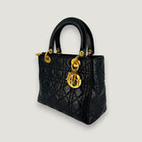 LADY DIOR BAG | BLACK