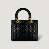 LADY DIOR BAG | BLACK