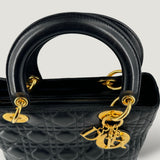 LADY DIOR BAG | BLACK