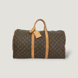 LOUIS VUITTON KEEPALL 50 BAG | MONOGRAM