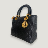 LADY DIOR BAG | BLACK