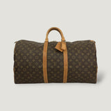 LOUIS VUITTON KEEPALL 55 BAG | MONOGRAM