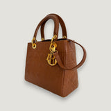 LADY DIOR BAG | BROWN