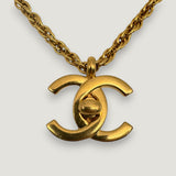 CHANEL NECKLACE CC TURNLOCK