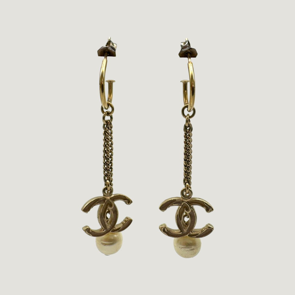 CHANEL earrings preowned